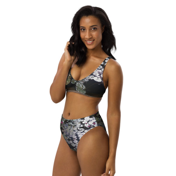 Recycled high-waisted bikini "Angkor" - Image 3