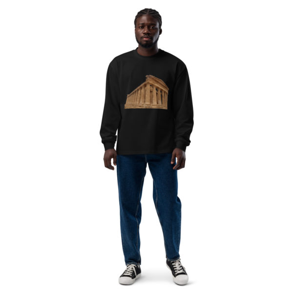 Premium heavyweight long sleeve shirt "Valley of the Temples" - Image 2
