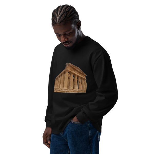 Premium heavyweight long sleeve shirt "Valley of the Temples" - Image 3