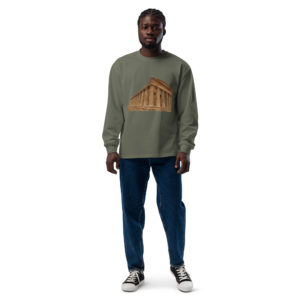 Premium heavyweight long sleeve shirt "Valley of the Temples"