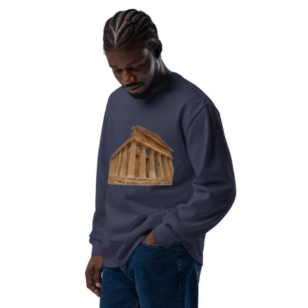 Premium heavyweight long sleeve shirt "Valley of the Temples" - Image 5
