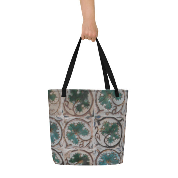 Large Tote Bag "Azulejos" - Image 3
