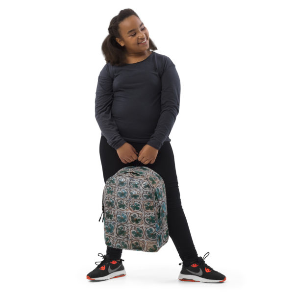 Minimalist Backpack "Azulejos" - Image 2