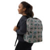 Minimalist Backpack "Azulejos"