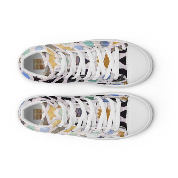 Women’s high top canvas shoes "Attarine" - Image 5
