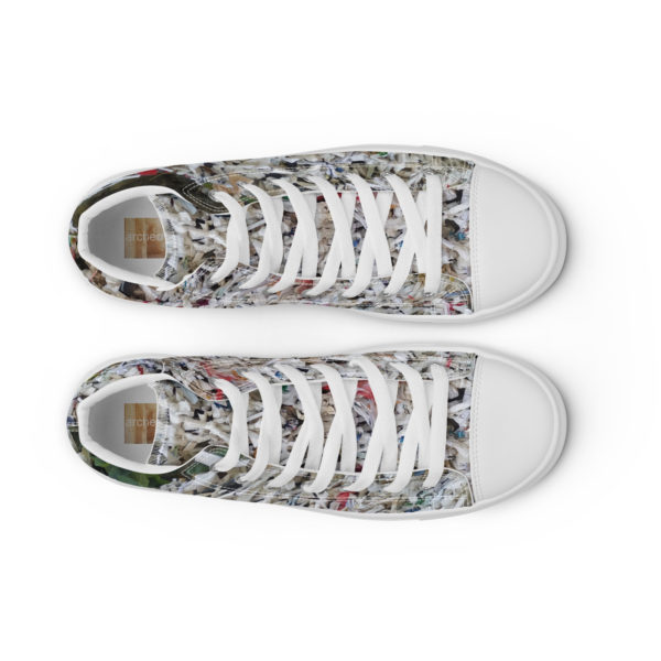 Women’s high top canvas shoes "Ephesus" - Image 6