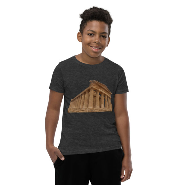 Youth Short Sleeve T-shirt "Valley of the temples" - Image 17