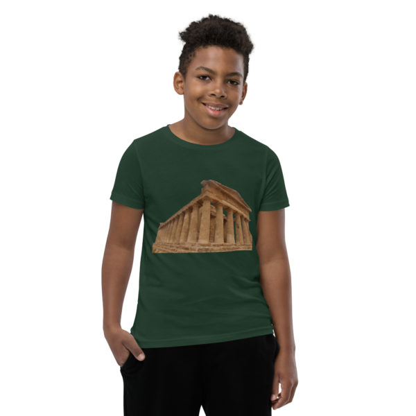 Youth Short Sleeve T-shirt "Valley of the temples" - Image 11