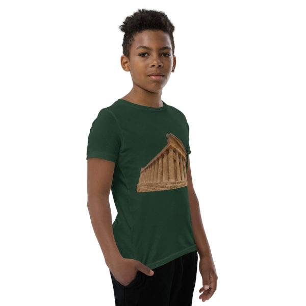 Youth Short Sleeve T-shirt "Valley of the temples" - Image 13