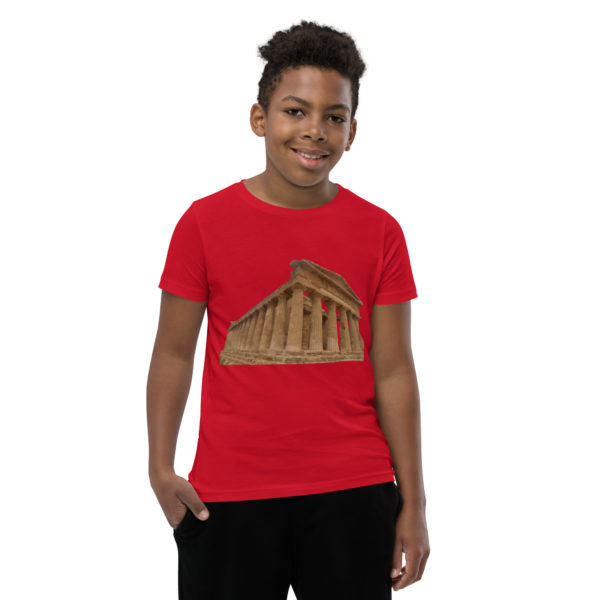 Youth Short Sleeve T-shirt "Valley of the temples" - Image 14