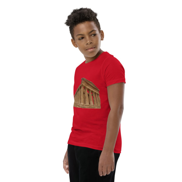 Youth Short Sleeve T-shirt "Valley of the temples" - Image 15