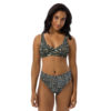 Recycled high-waisted bikini "Luxor" - Image 2