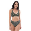 Recycled high-waisted bikini "Luxor" - Image 3