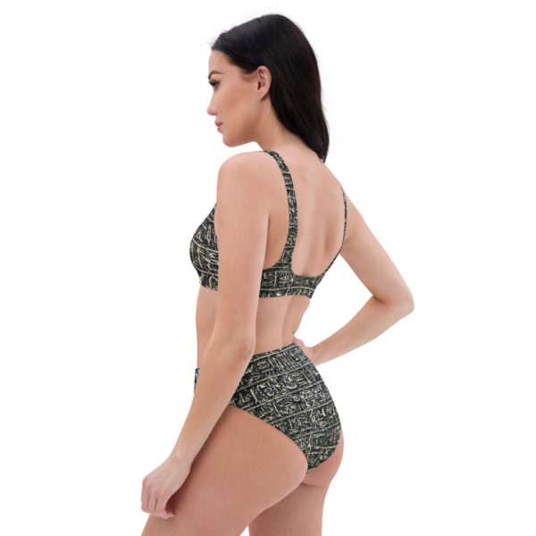 Recycled high-waisted bikini "Luxor" - Image 6