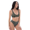 Recycled high-waisted bikini "Luxor"