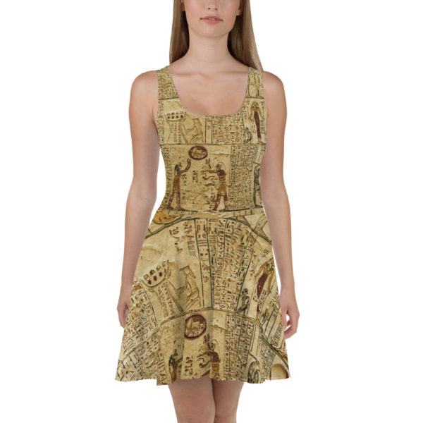 Skater Dress "Book of caverns"