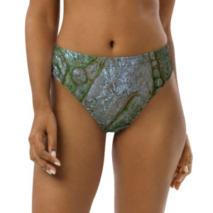 Recycled high-waisted bikini bottom "Palenque"