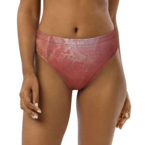 Recycled high-waisted bikini bottom "Pompei"