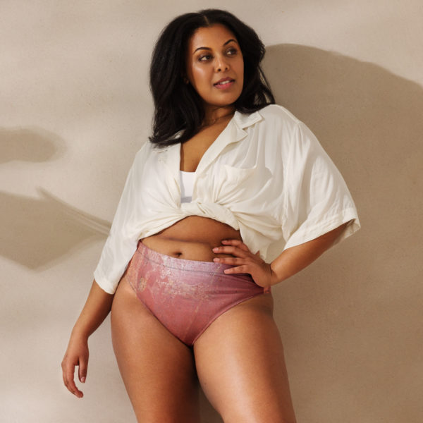 Recycled high-waisted bikini bottom "Pompei" - Image 2