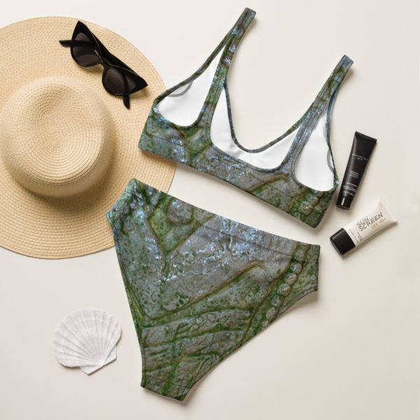 Recycled high-waisted bikini "Palenque" - Image 2