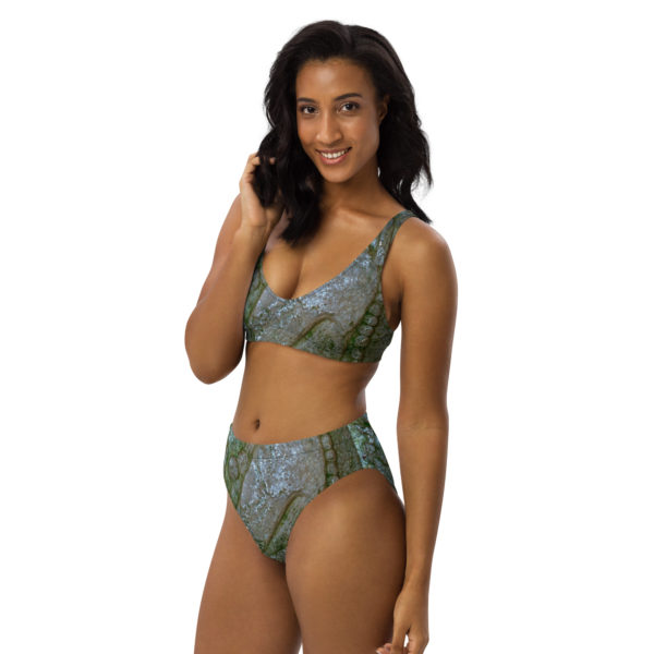 Recycled high-waisted bikini "Palenque" - Image 5
