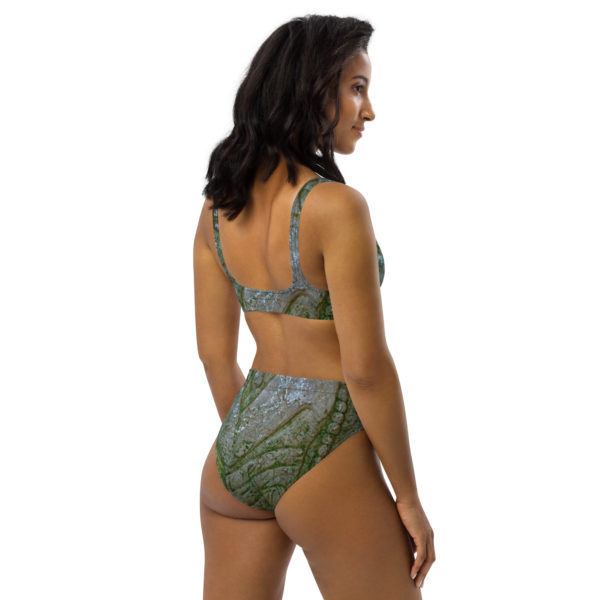 Recycled high-waisted bikini "Palenque" - Image 8