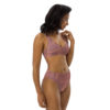 Recycled high-waisted bikini "Valley of fire" - Image 2