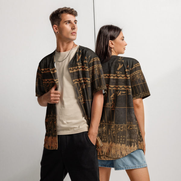 Unisex Recycled baseball jersey "Seti"