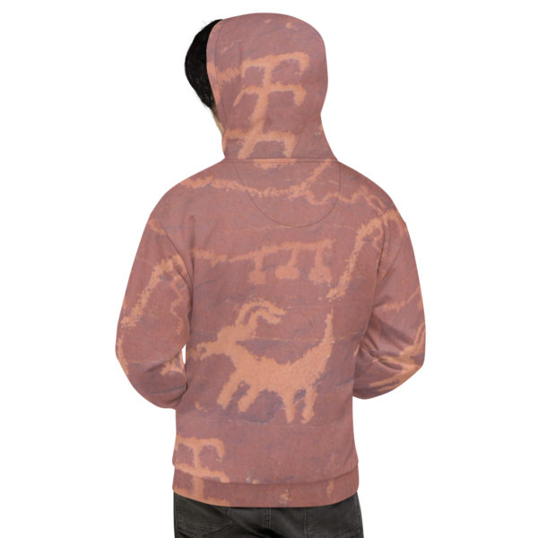Unisex Hoodie "Valley of fire" - Image 7