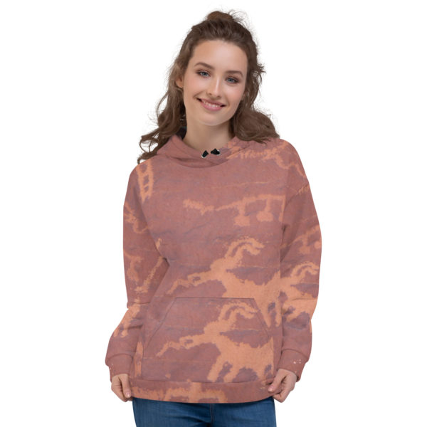 Unisex Hoodie "Valley of fire" - Image 4