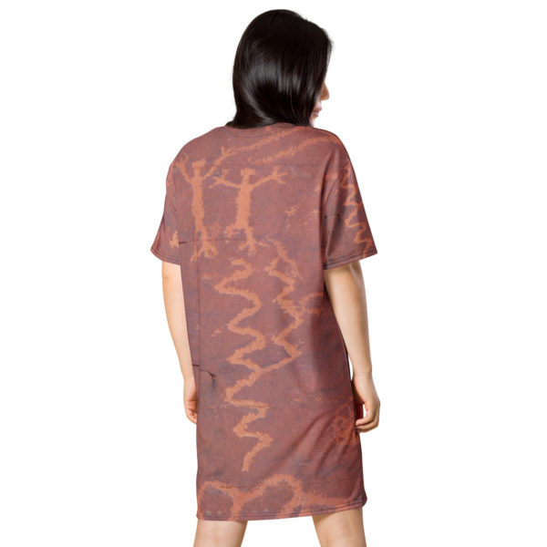 T-shirt dress "Valley of fire" - Image 2