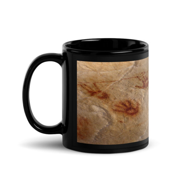 Black Glossy Mug "Chauvet" - Image 2