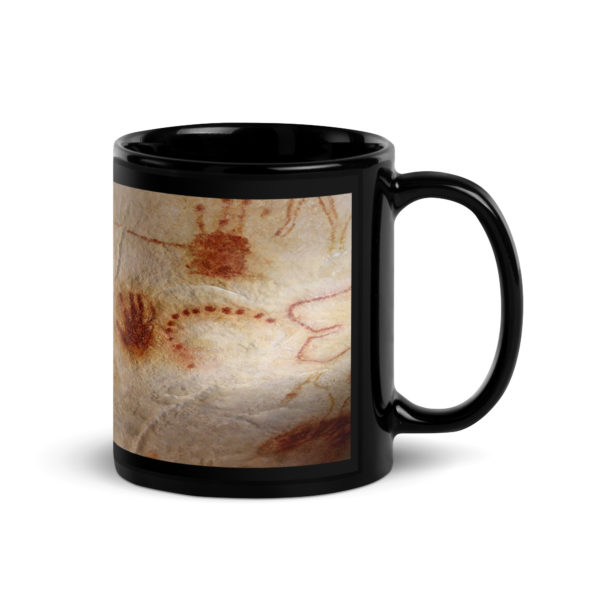 Black Glossy Mug "Chauvet"