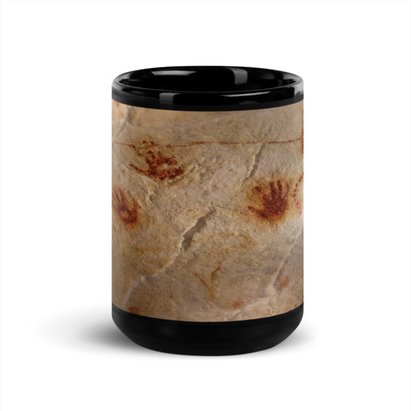 Black Glossy Mug "Chauvet" - Image 6