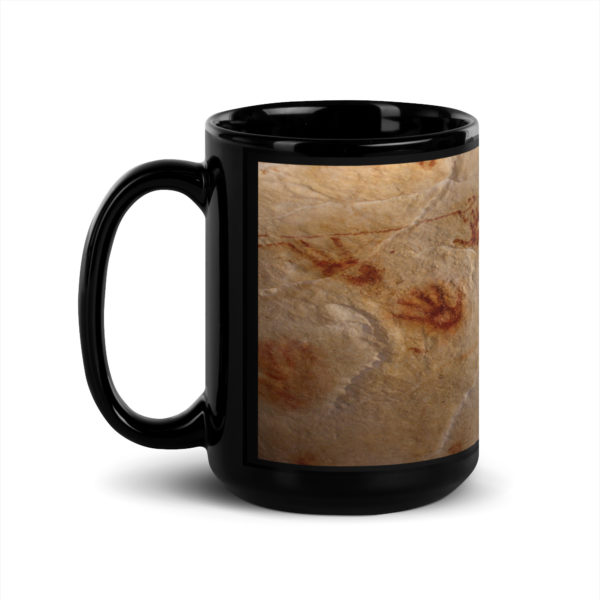 Black Glossy Mug "Chauvet" - Image 4