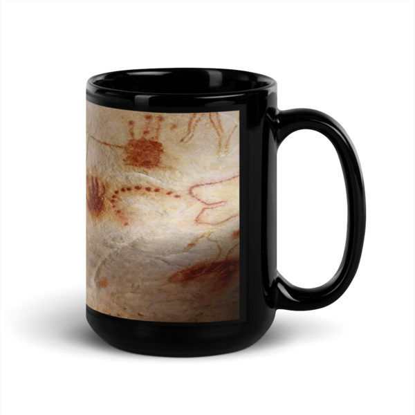 Black Glossy Mug "Chauvet" - Image 5
