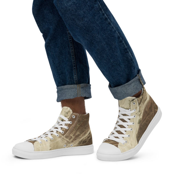 Men’s high top canvas shoes "Nazca" - Image 11