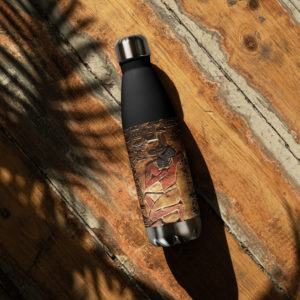 Stainless steel water bottle "Seti"