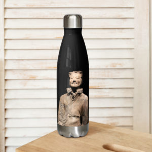 Stainless steel water bottle "Terracotta"