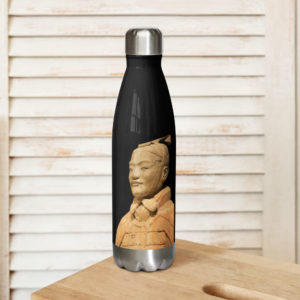 Stainless steel water bottle "Terracotta"