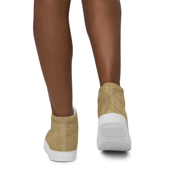 Women’s high top canvas shoes "Nazca" - Image 4