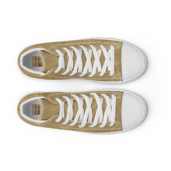 Women’s high top canvas shoes "Nazca" - Image 7