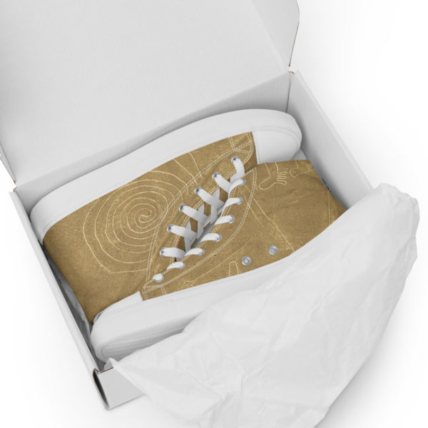 Women’s high top canvas shoes "Nazca" - Image 11
