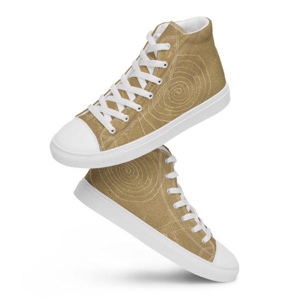 Women’s high top canvas shoes "Nazca" - Image 13