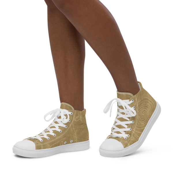 Women’s high top canvas shoes "Nazca" - Image 3