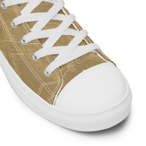 Women’s high top canvas shoes "Nazca" - Image 14