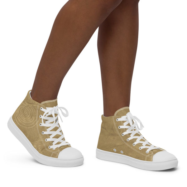 Women’s high top canvas shoes "Nazca" - Image 2
