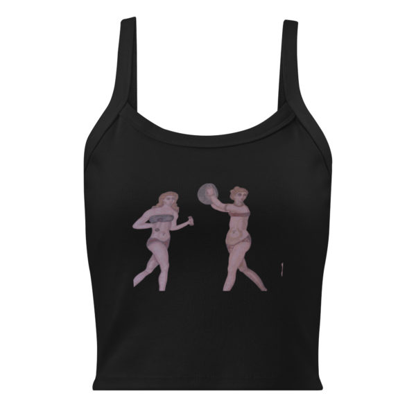Women’s micro-rib tank top "Villa Romana del Casale" - Image 3