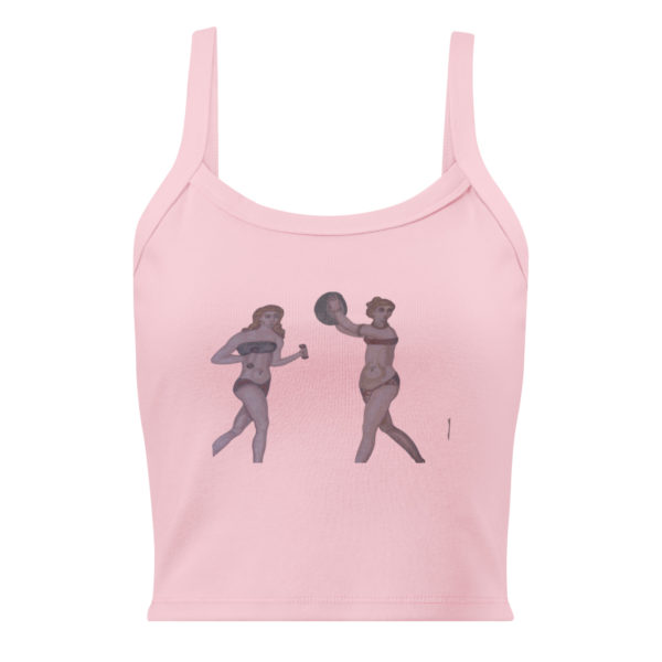 Women’s micro-rib tank top "Villa Romana del Casale" - Image 4