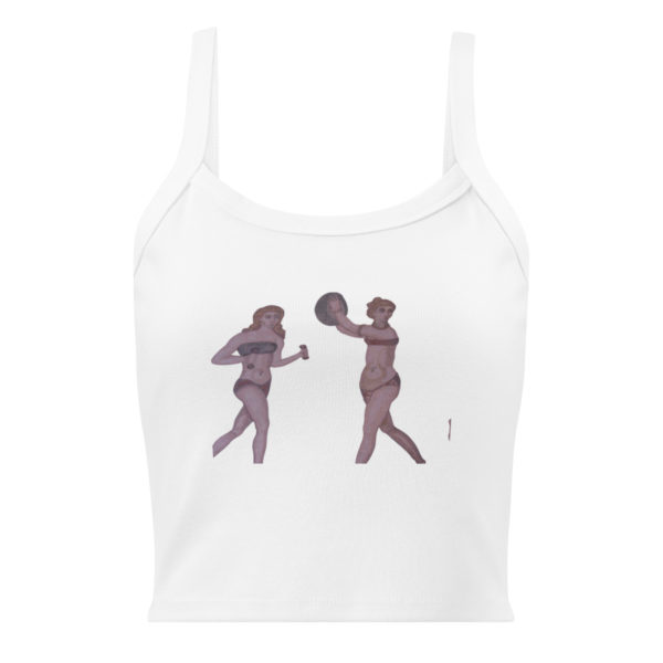 Women’s micro-rib tank top "Villa Romana del Casale" - Image 5